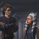 Ahsoka and Anakin, one last time.